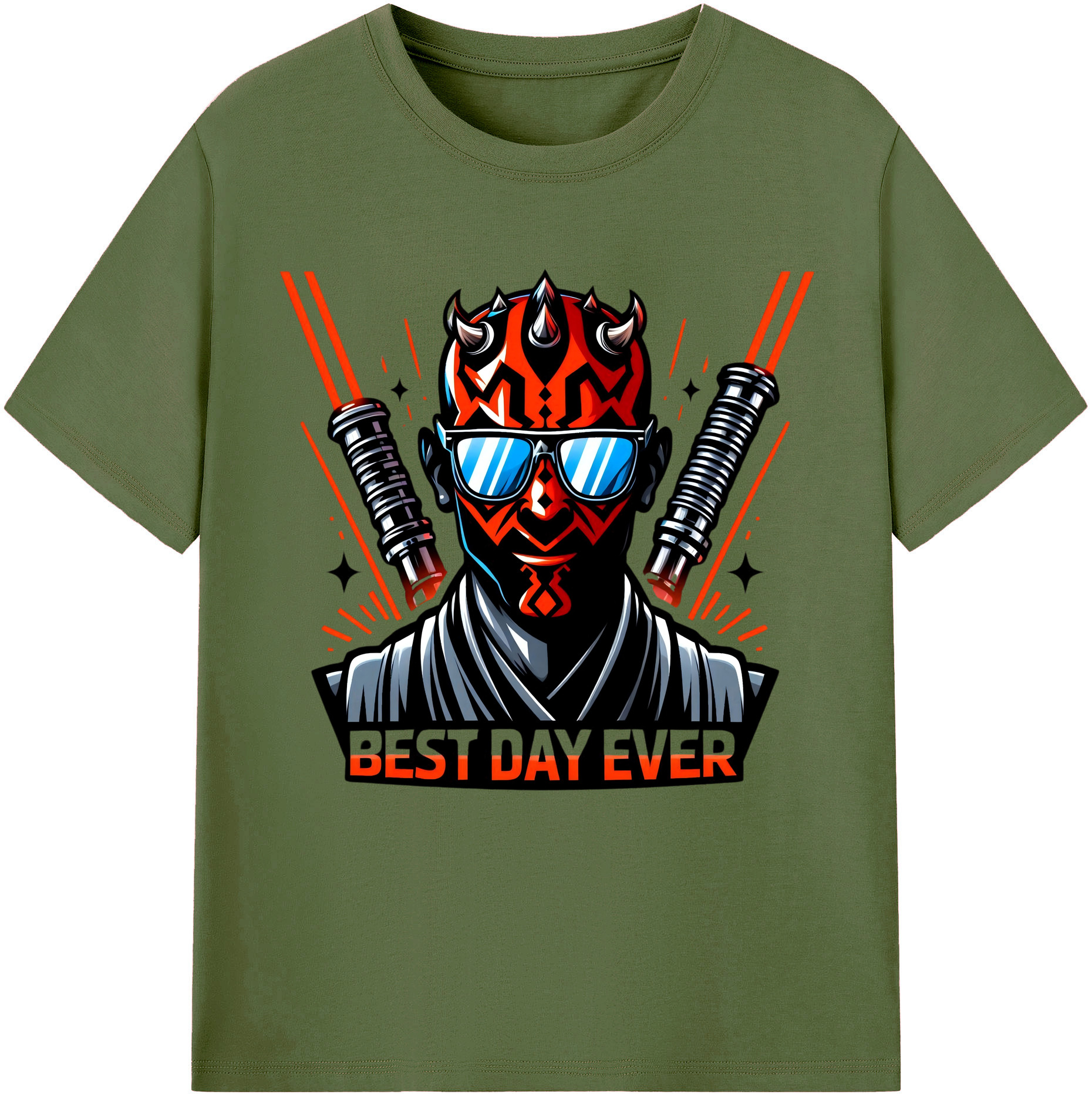 （画像用） スター・ウォーズ Star Wars 綿100％半袖Tシャツ（フロントプリント）